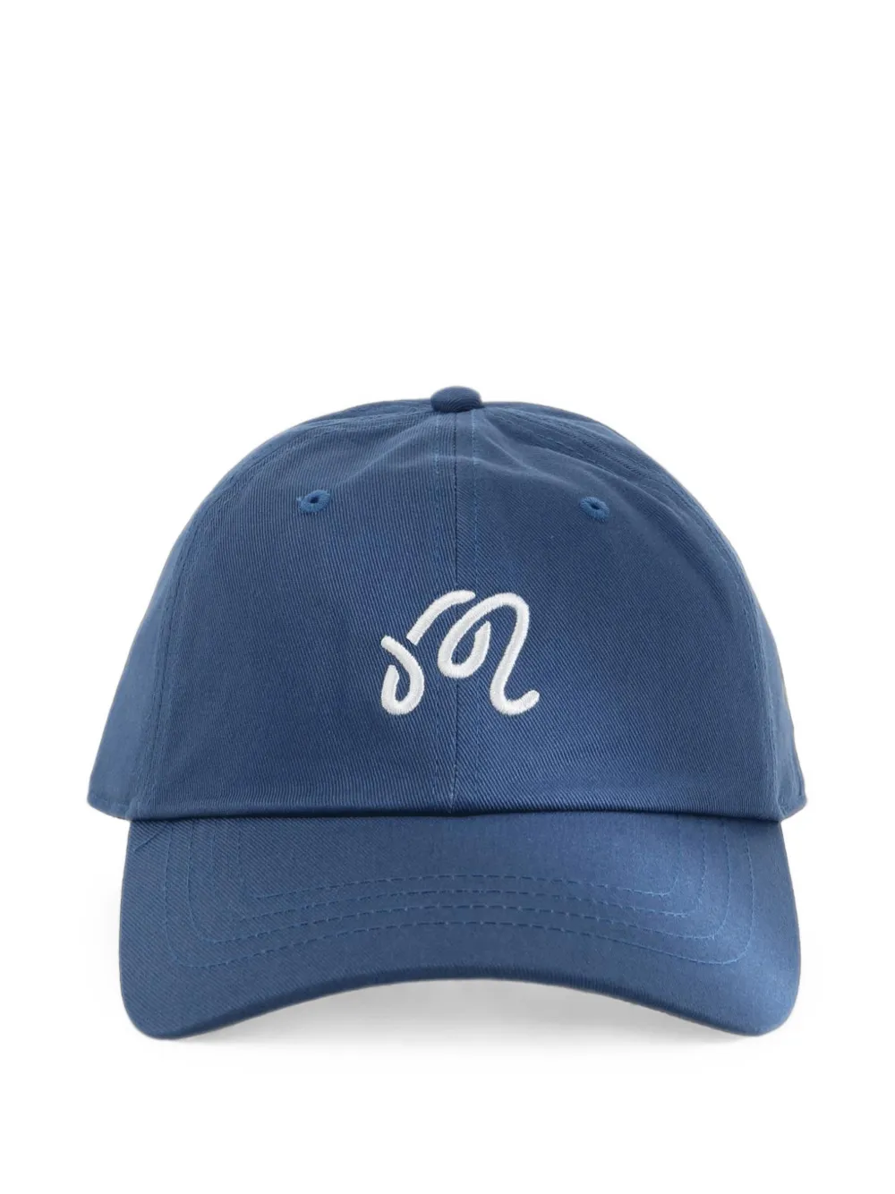 Malbon Golf Rumi Dad logo-embroidered baseball cap - Blu