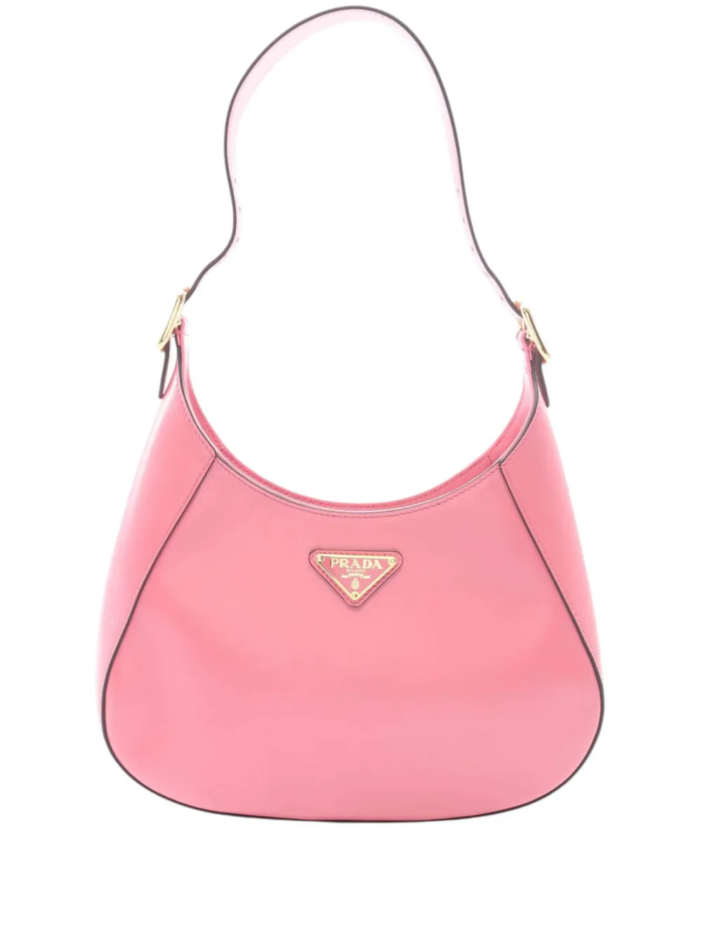 Prada Pre-Owned 2013-2026 Brushed Leather Cleo Bag shoulder bag - Rosa