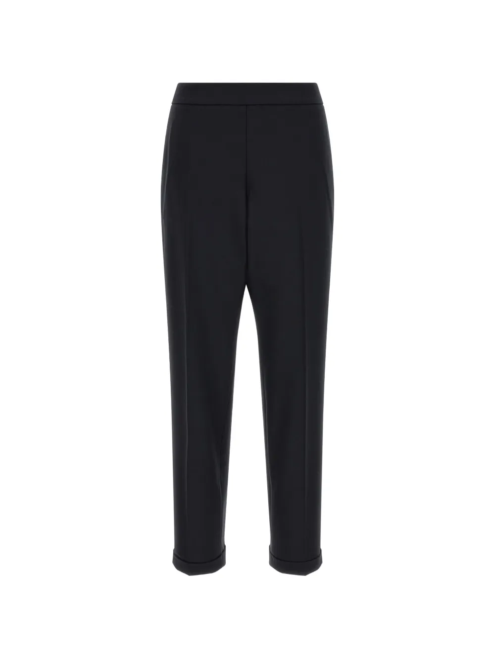 Alberto Biani elasticated turn-up trousers