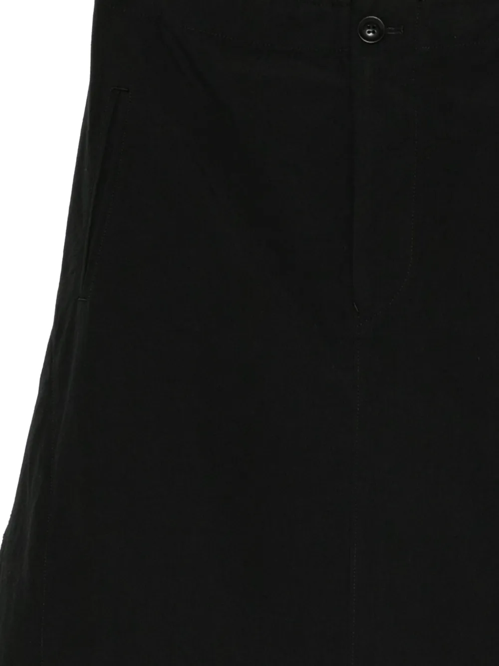 Y's Flared midi-rok Zwart