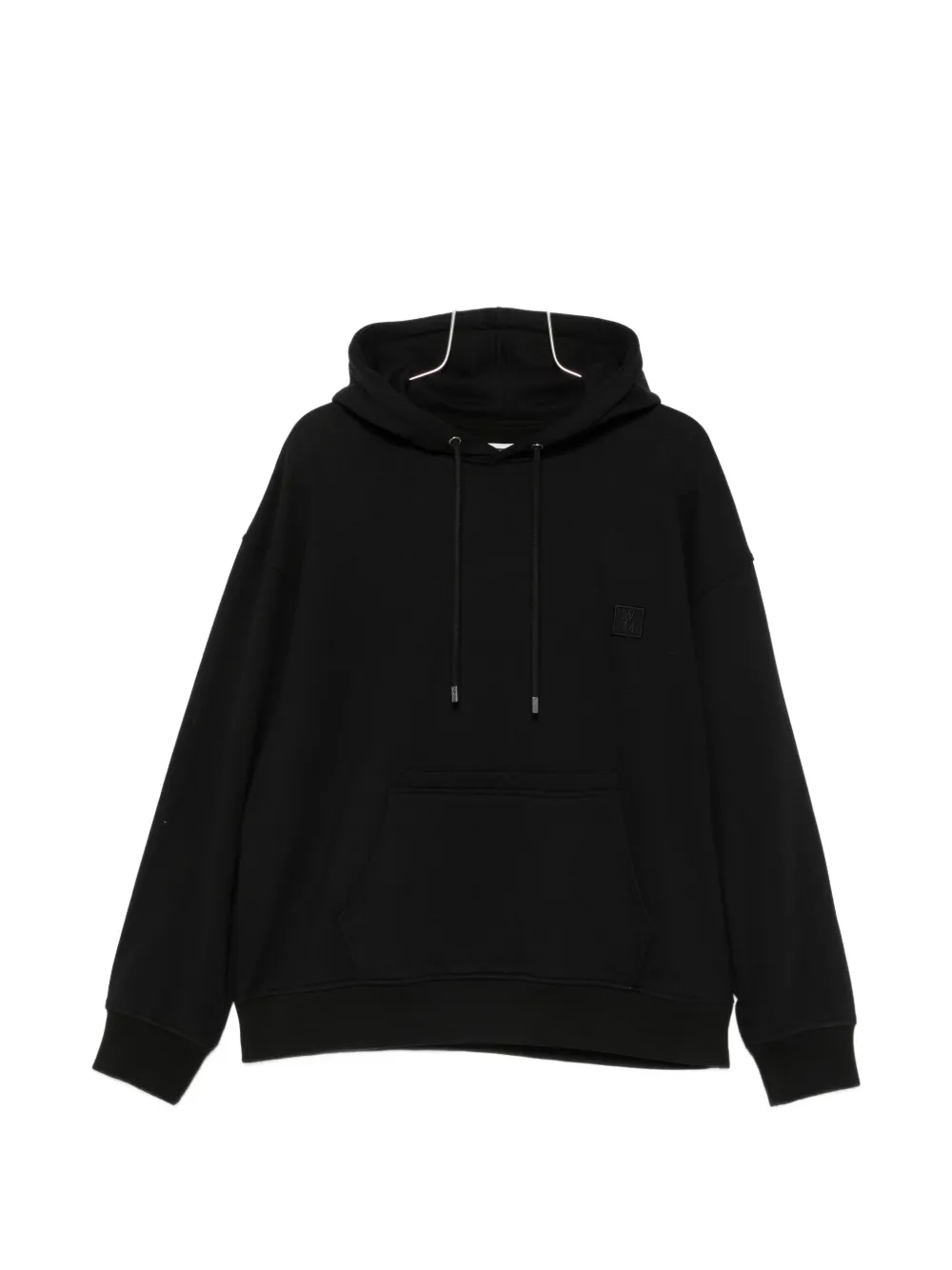 Wooyoungmi floral-print hoodie - Schwarz