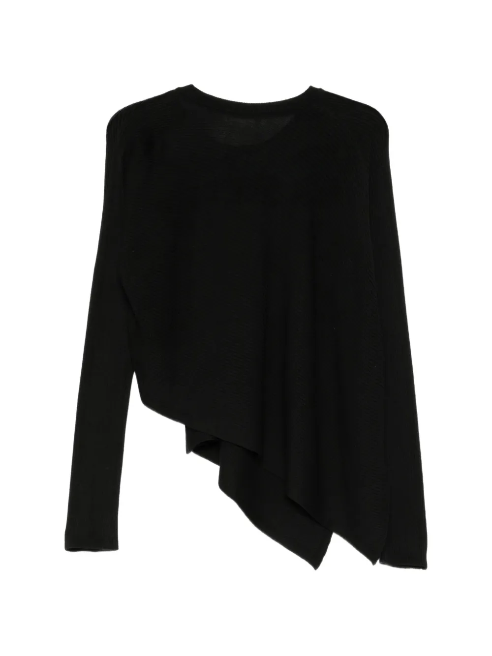 Y's Asymmetrisch vest Zwart