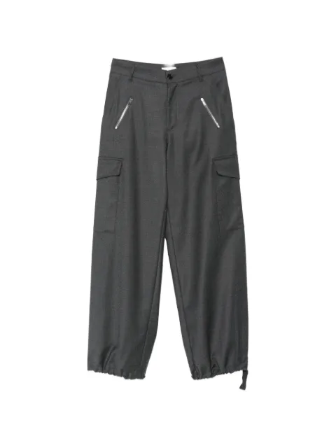 Barena elasticated-cuff tapered trousers