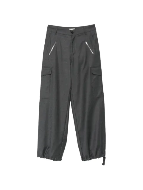 Barena elasticated-cuff tapered trousers