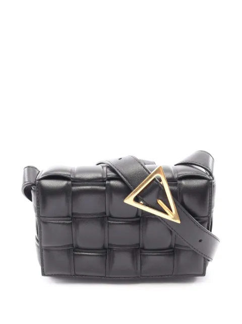 Bottega Veneta Pre-Owned 2015-2026 Nappa Intrecciato Padded Cassette crossbody bag