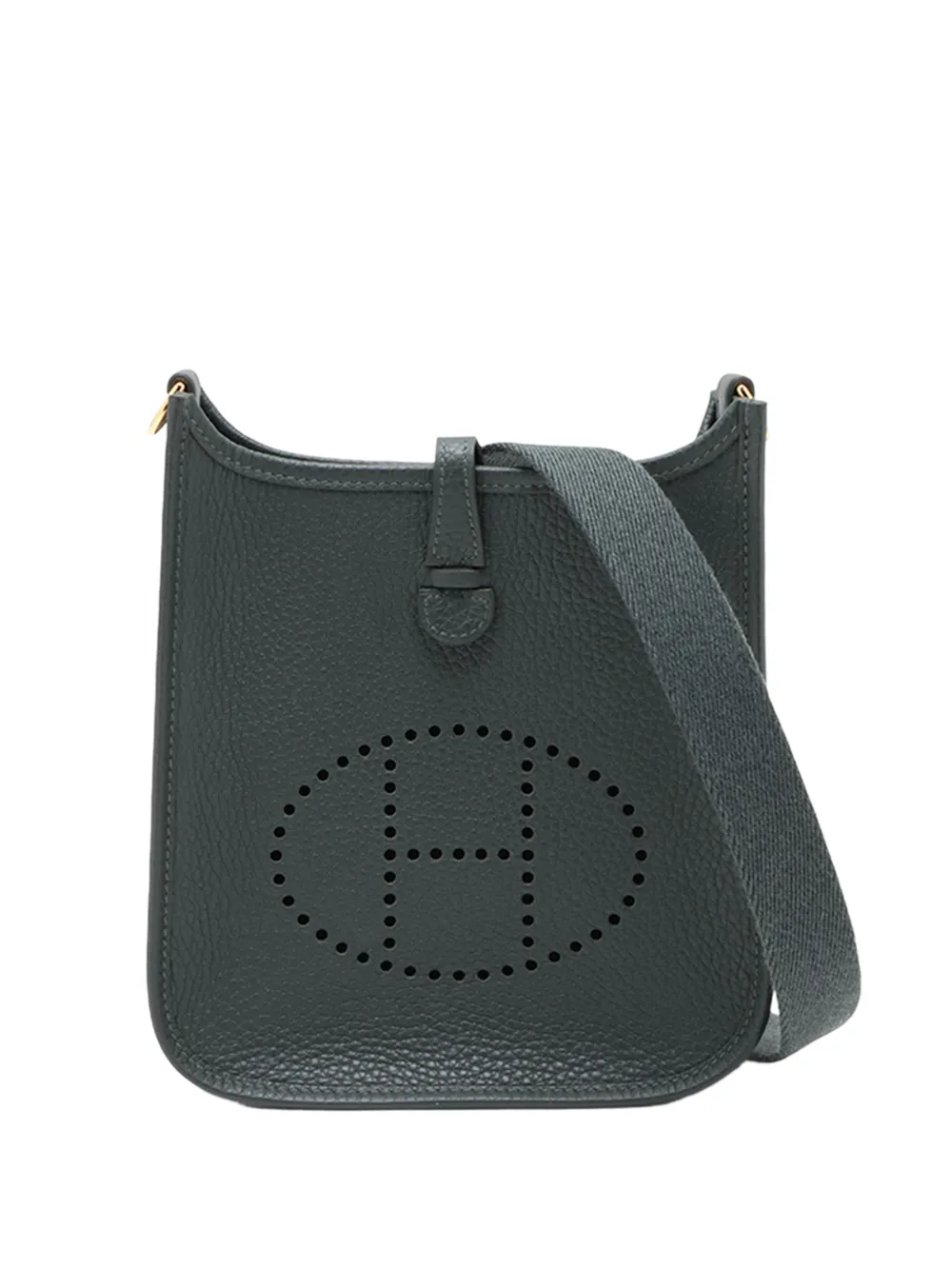 Hermès Pre-Owned 2024 Clemence Evelyne 16 Amazone crossbody bag - Verde