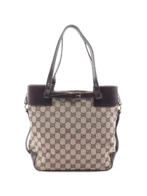 Gucci Pre-Owned 2000s Abby GG Canvas Tote Bag | Neutrals | FARFETCH