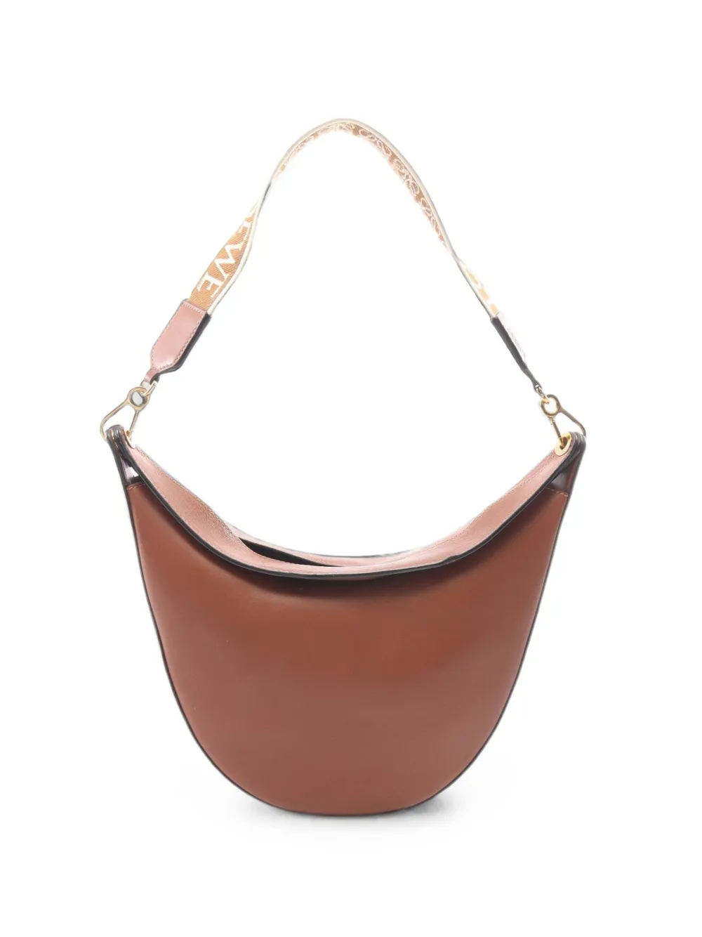 Loewe Pre-Owned 2010s Luna shoulder bag - Braun