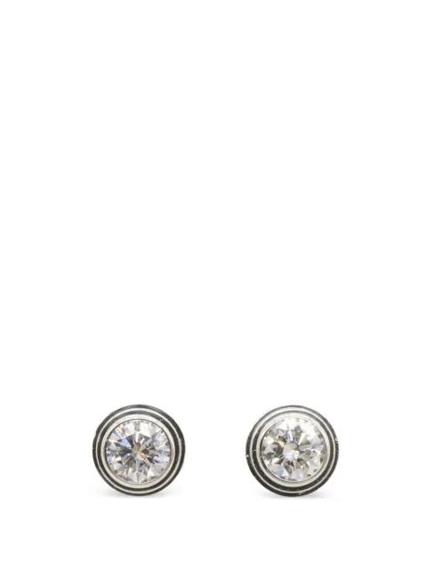 Cartier 2010s Damour diamond earrings