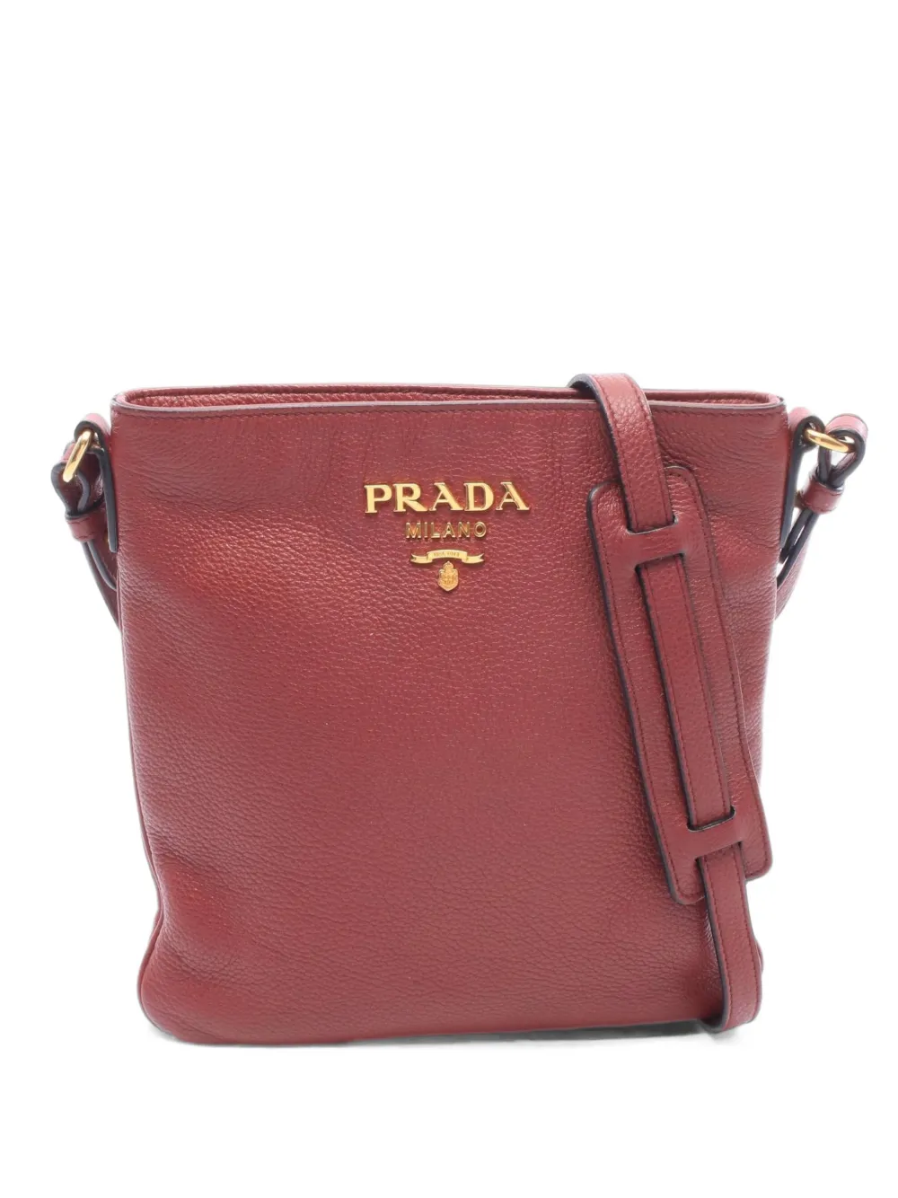 Prada Pre-Owned 2000s Vit.Daino shoulder bag - Rosso