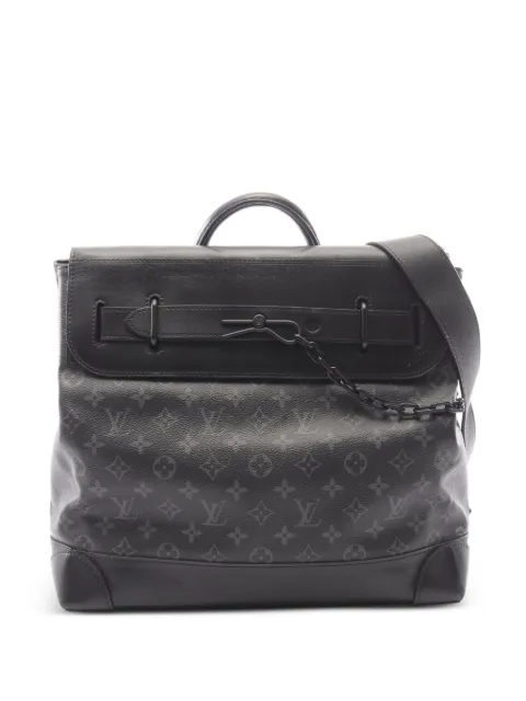 Louis Vuitton Pre-Owned PM Steamer Monogram Eclipse 手提包(2010年代典藏款)