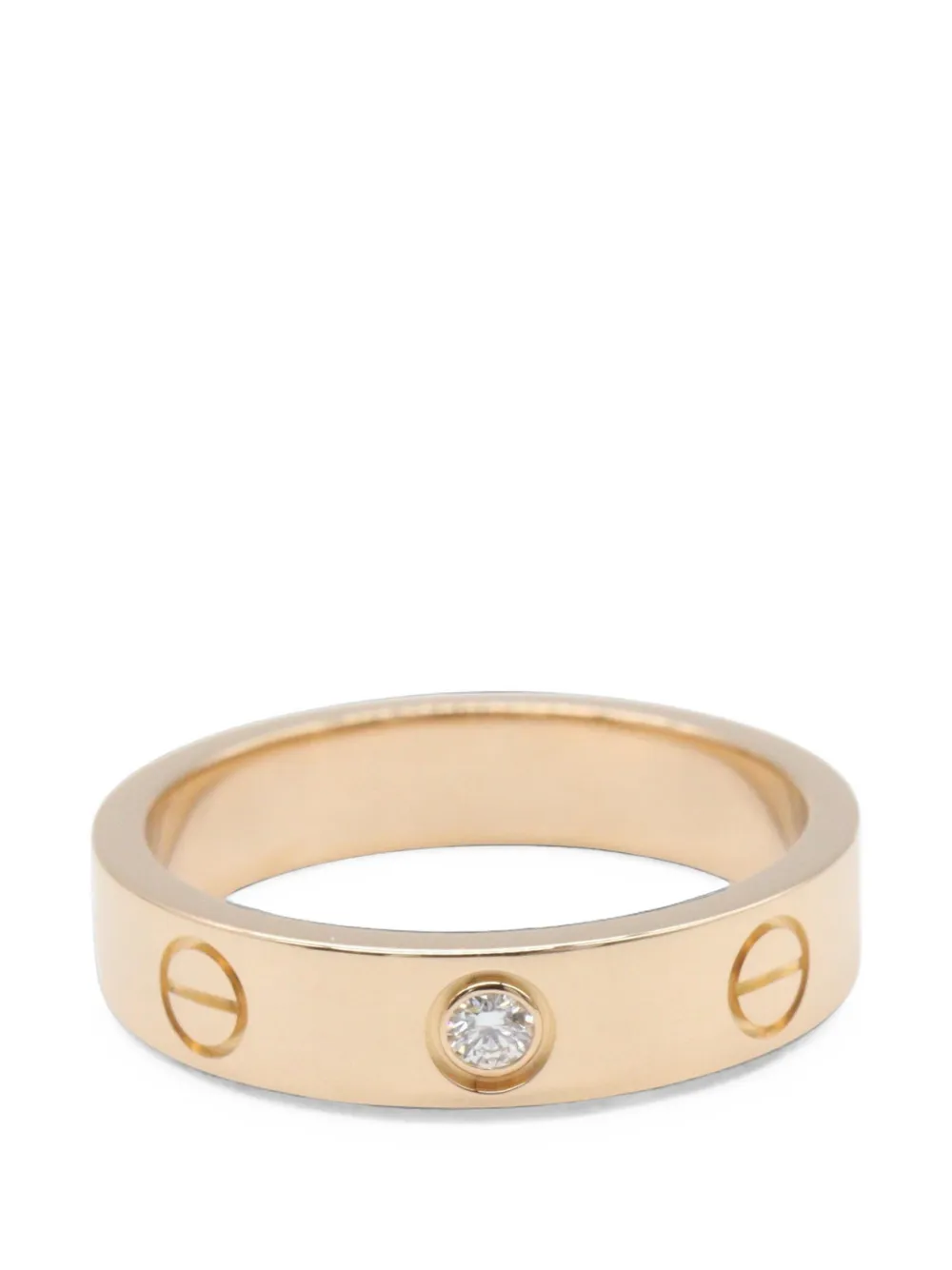 Cartier 2010s mini Love diamond ring - Rosa