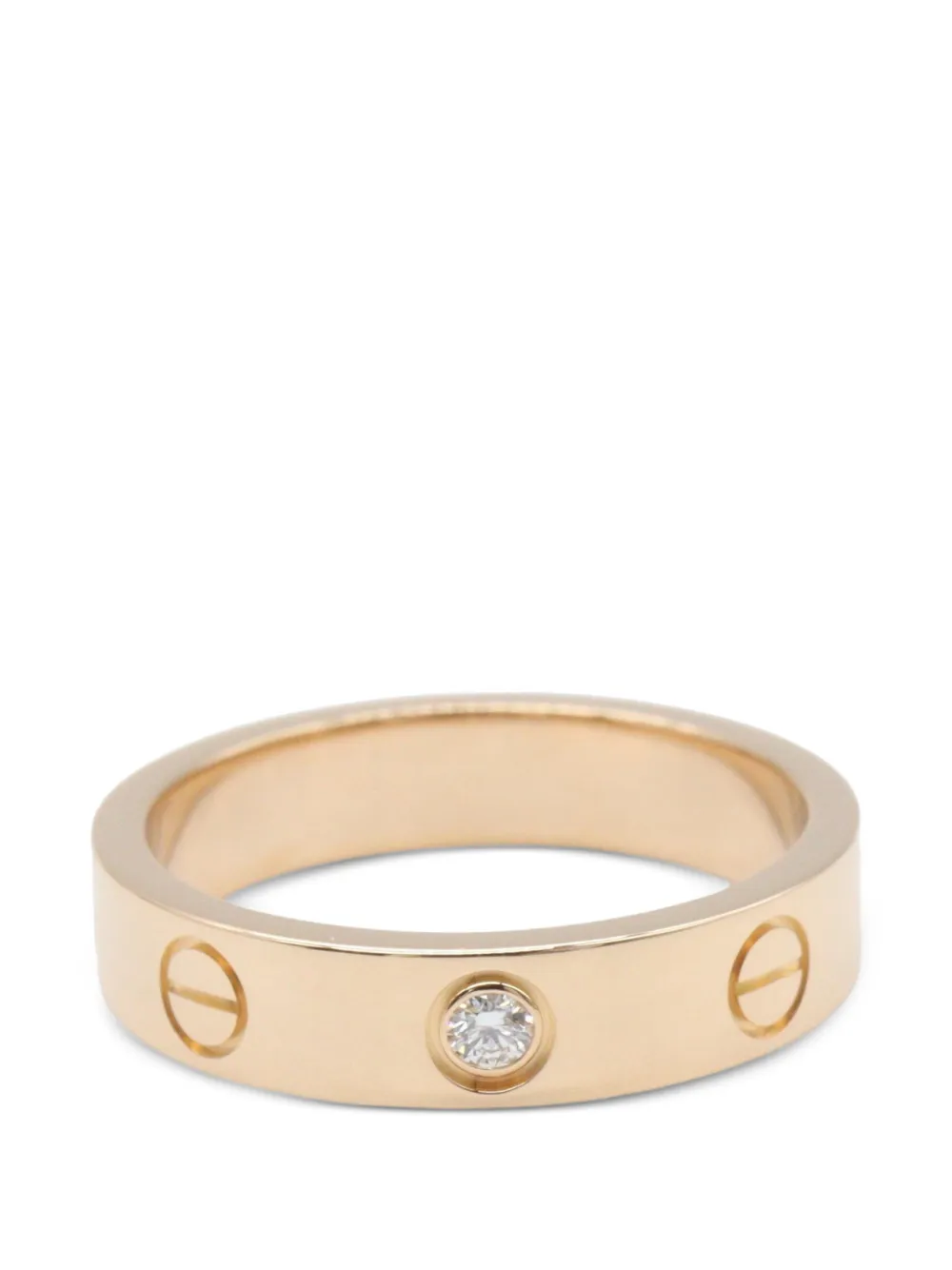 Cartier 2010s mini Love diamond ring - Rosa