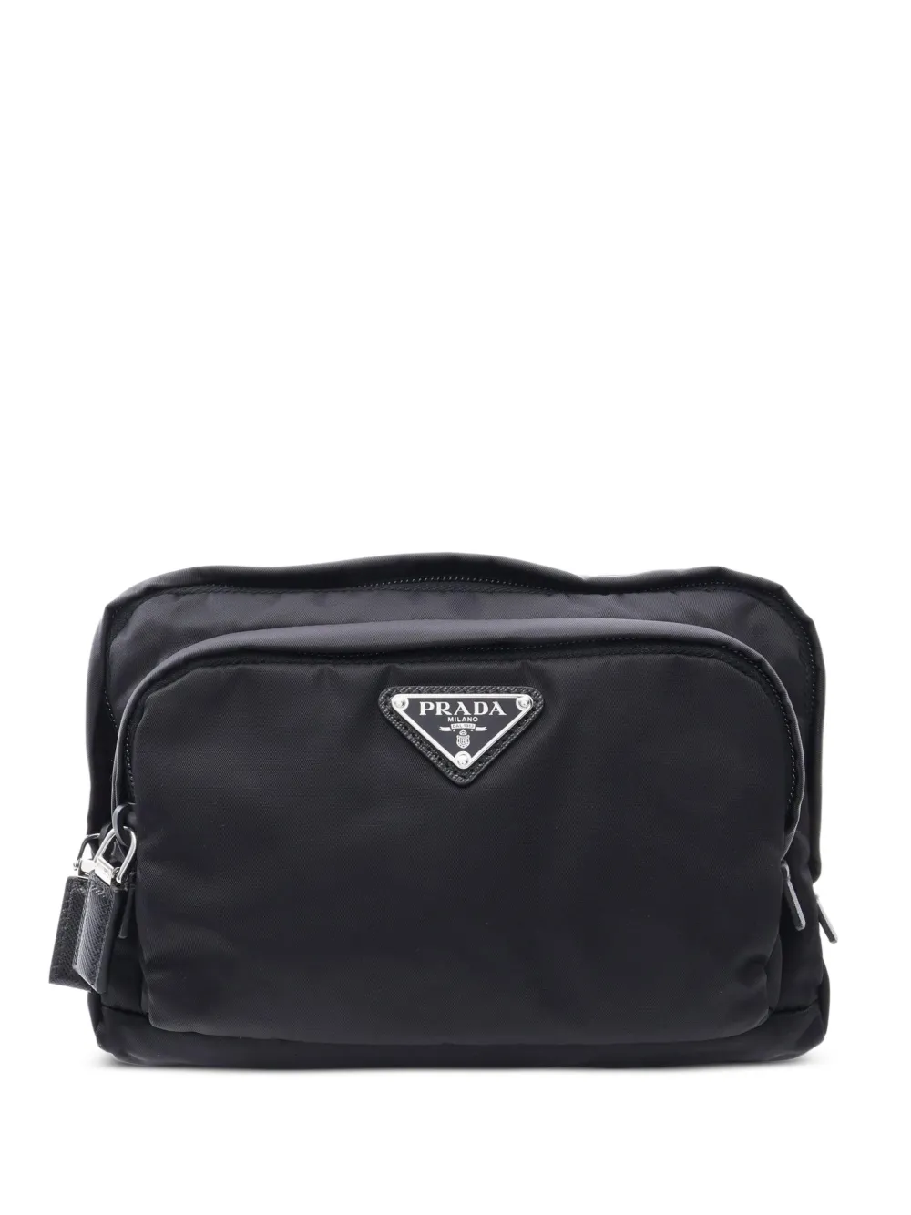 Prada Pre-Owned 2020s Tessuto wash bag - Nero