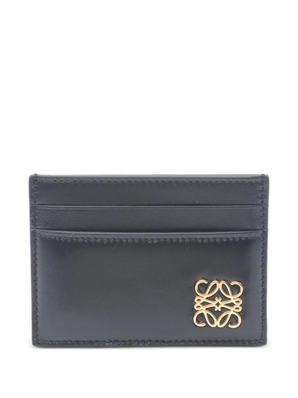 Loewe Pre-Owned Puffer Anagram card holder - Nero