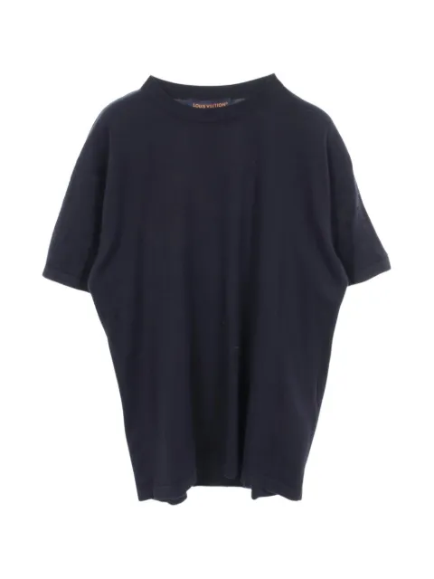Louis Vuitton Pre-Owned 2000s Monogram knit T-shirt