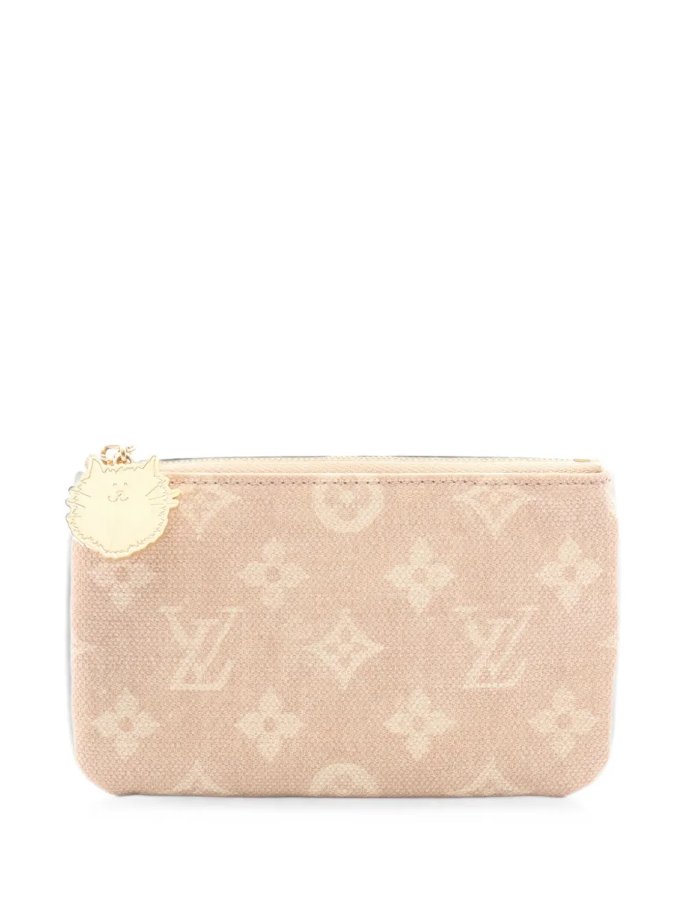 Louis Vuitton Pre-Owned Monogram Pochette Clés pouch - Nude