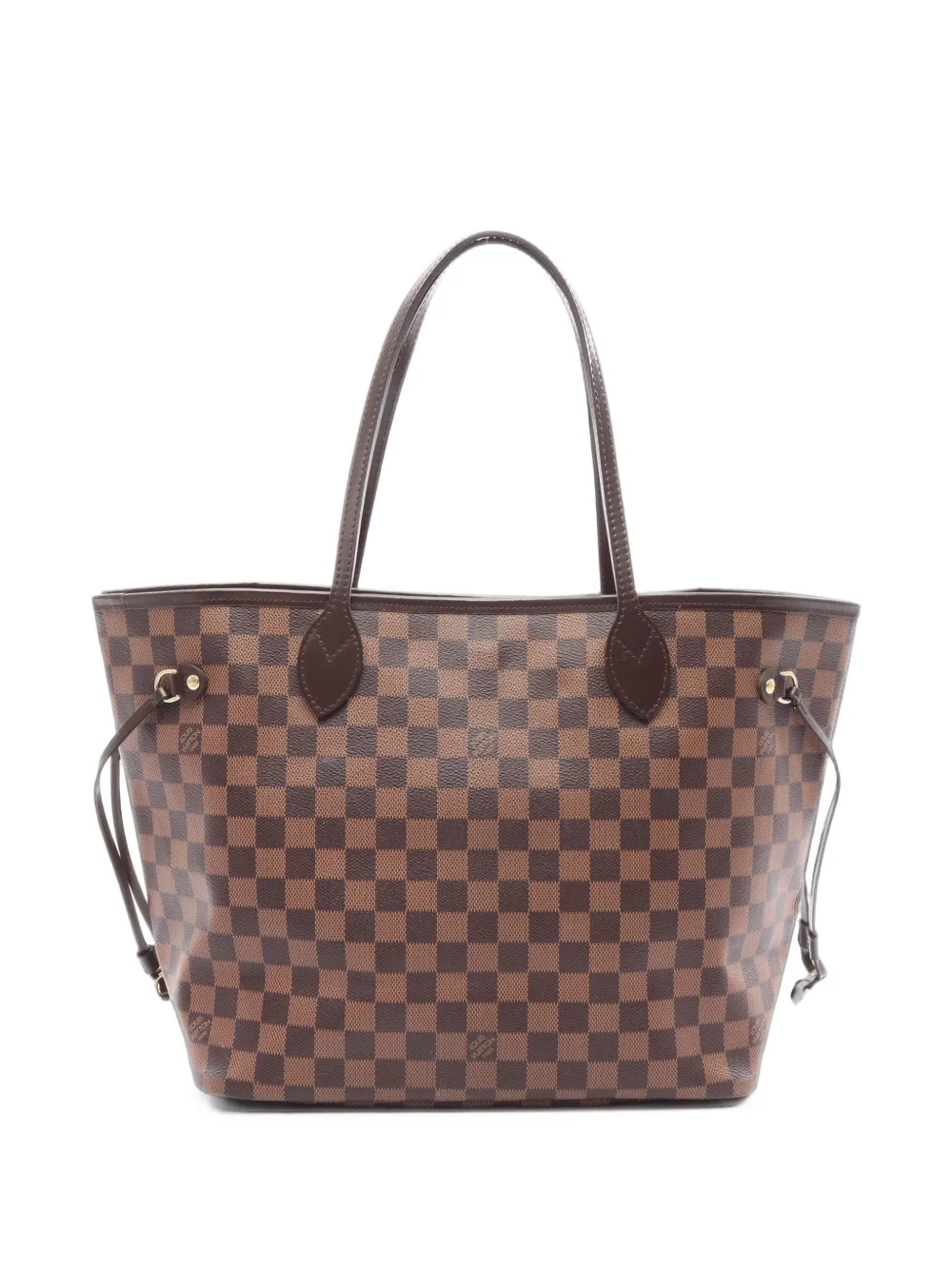 Louis Vuitton Pre-Owned sac à main Damier Ebène Neverfull MM pre-owned (2015) - Marron