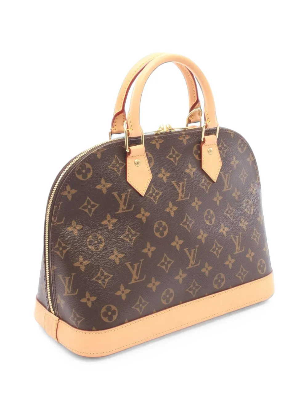 Louis Vuitton Pre-Owned 2015 Alma Monogram handtas Bruin