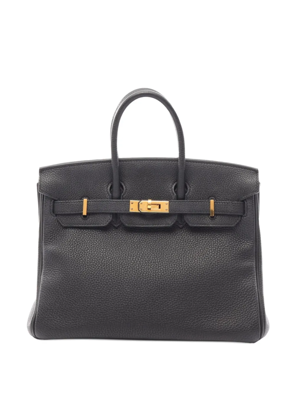 Hermès Pre-Owned 2019 25 Birkin Togo tote bag - Nero