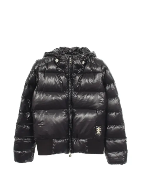 Fendi Pre-Owned plumífero con logo FF 2010