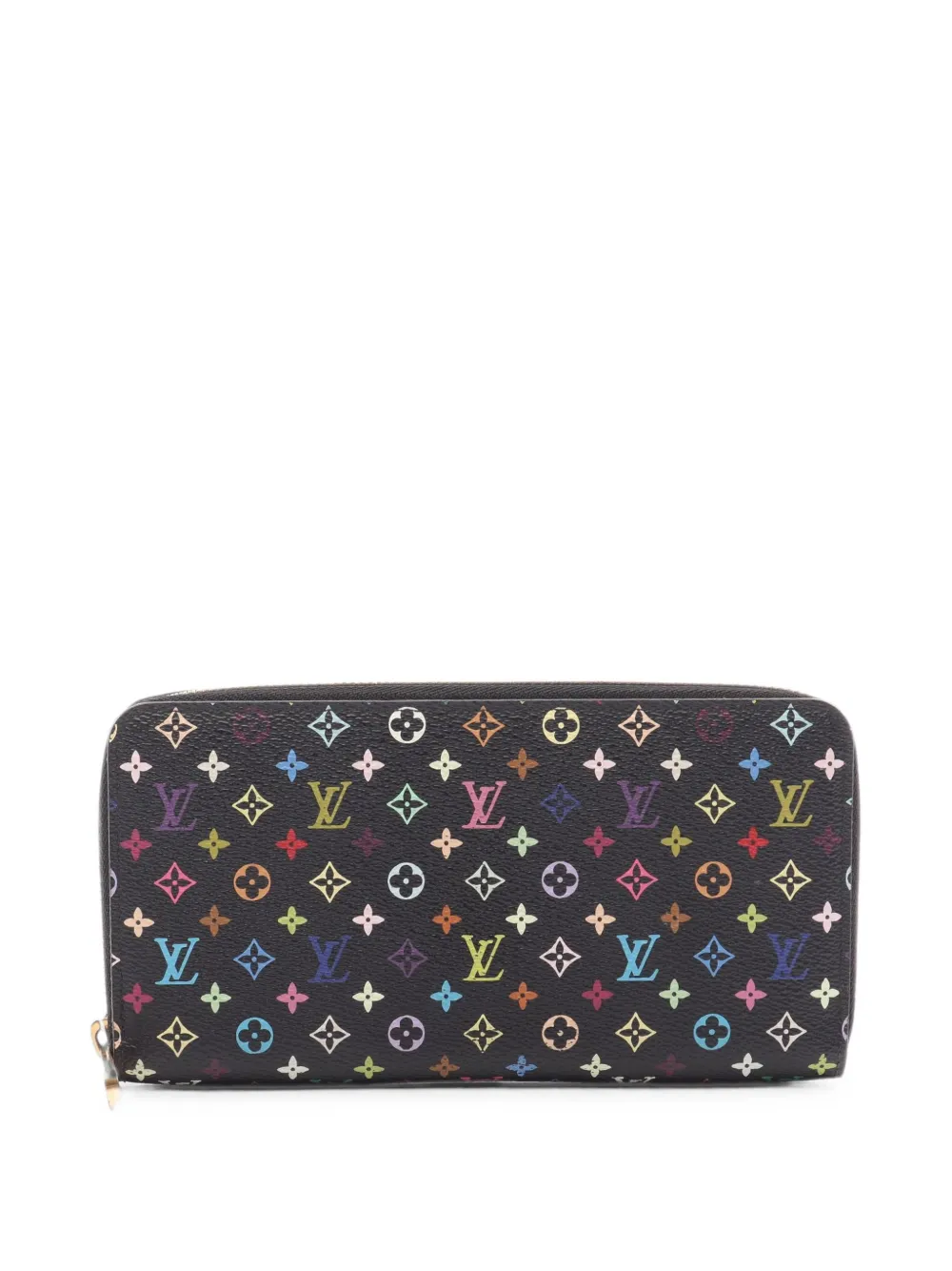 Louis Vuitton Pre-Owned 2012 Monogram Multicolore Zippy wallet - Nero