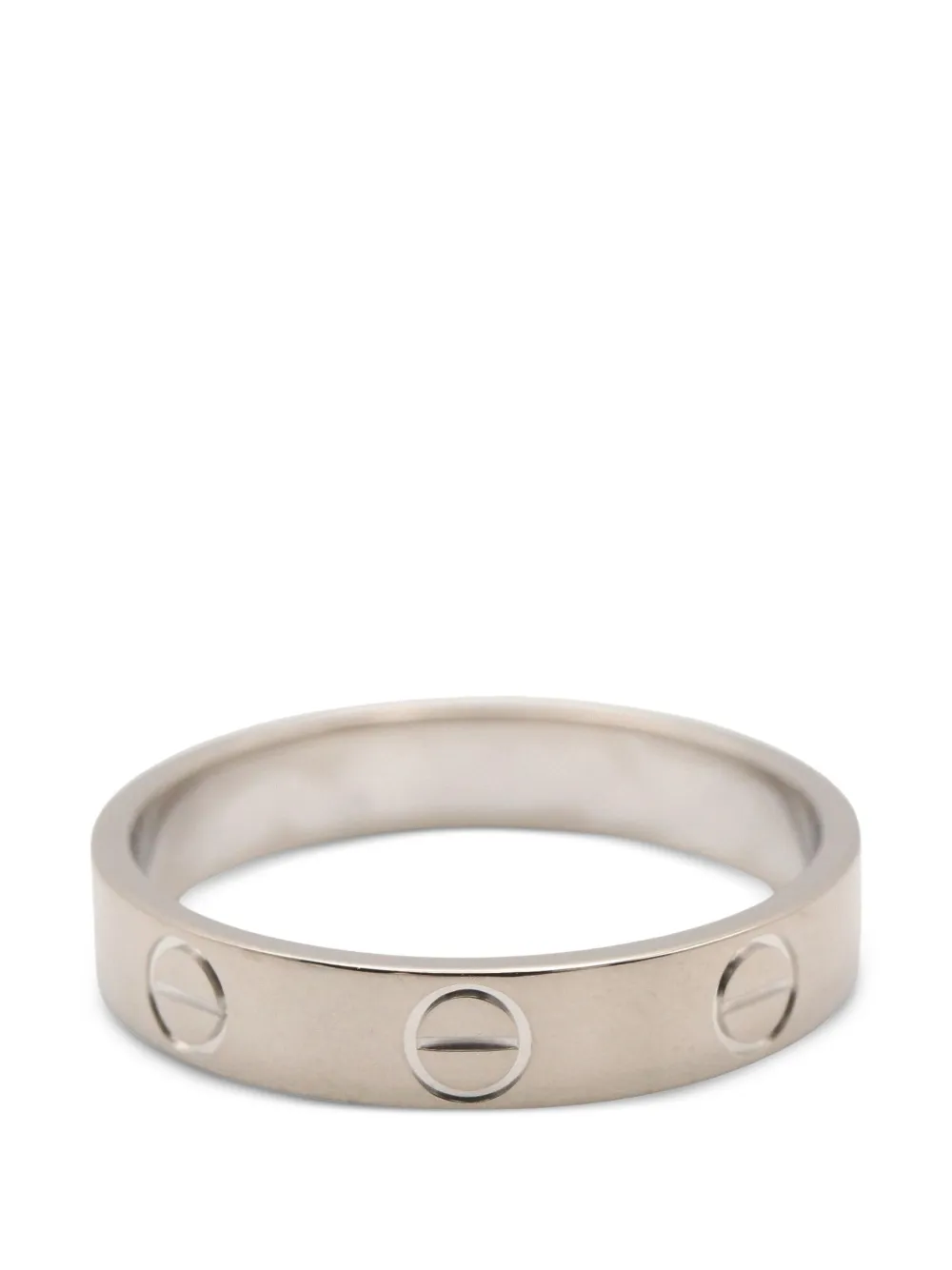 Cartier 2010s mini Love ring - Argento