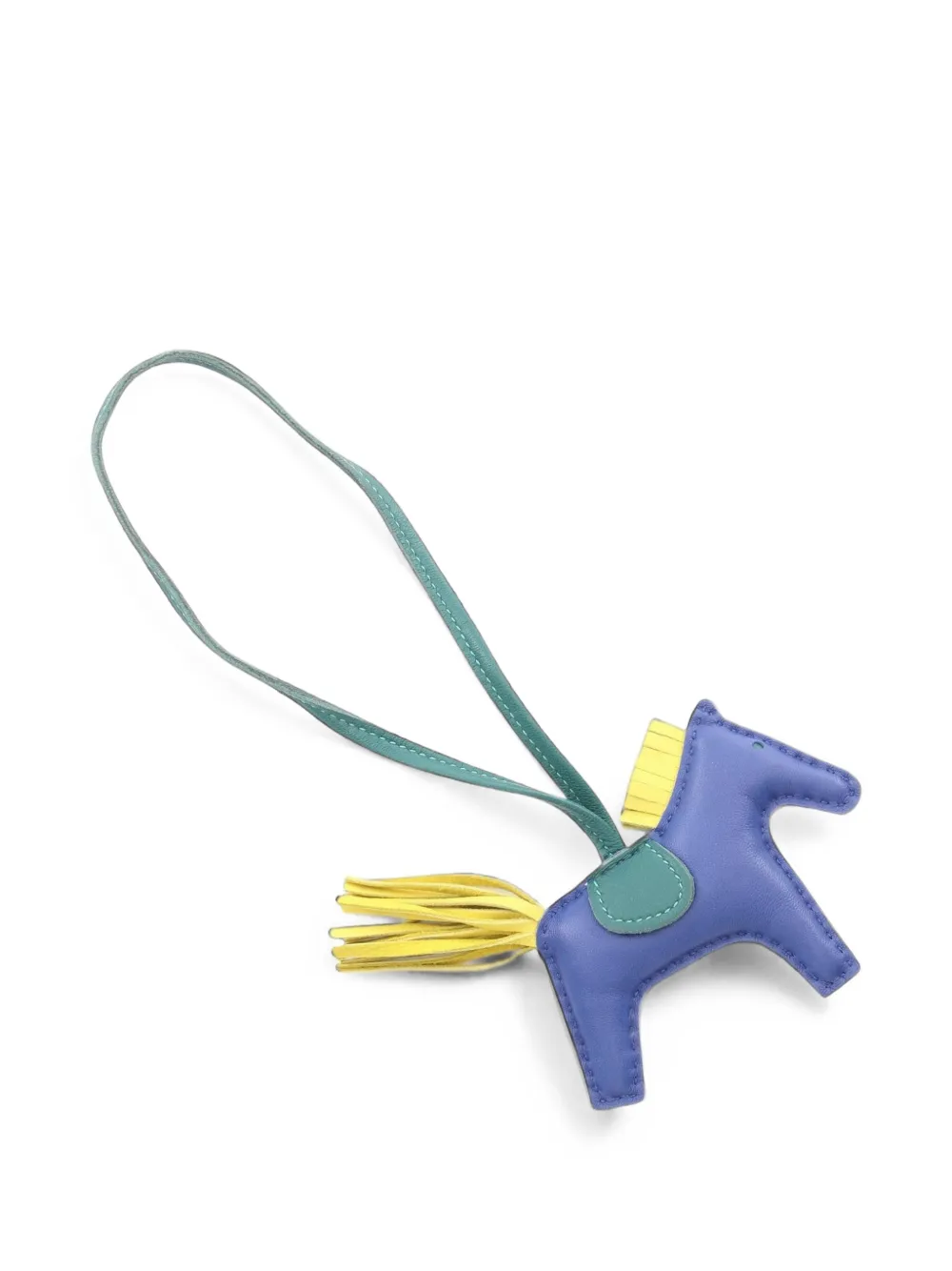 Hermès Pre-Owned 2000s PM Rodeo bag charm - Blu