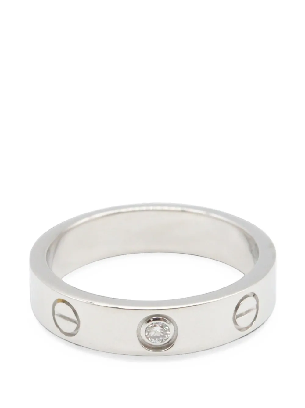 Cartier 2010s Love diamond ring - Silber