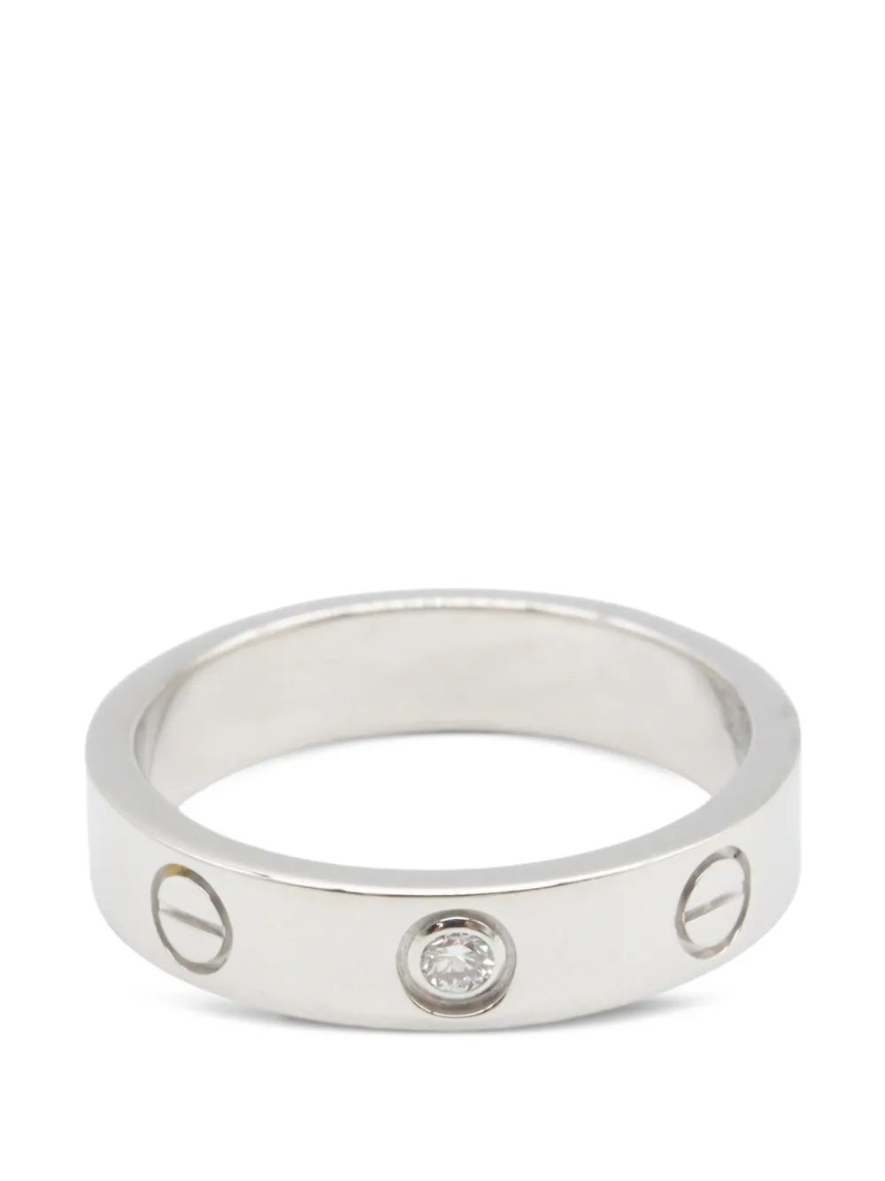 Cartier 2010s Love diamond ring - Silber