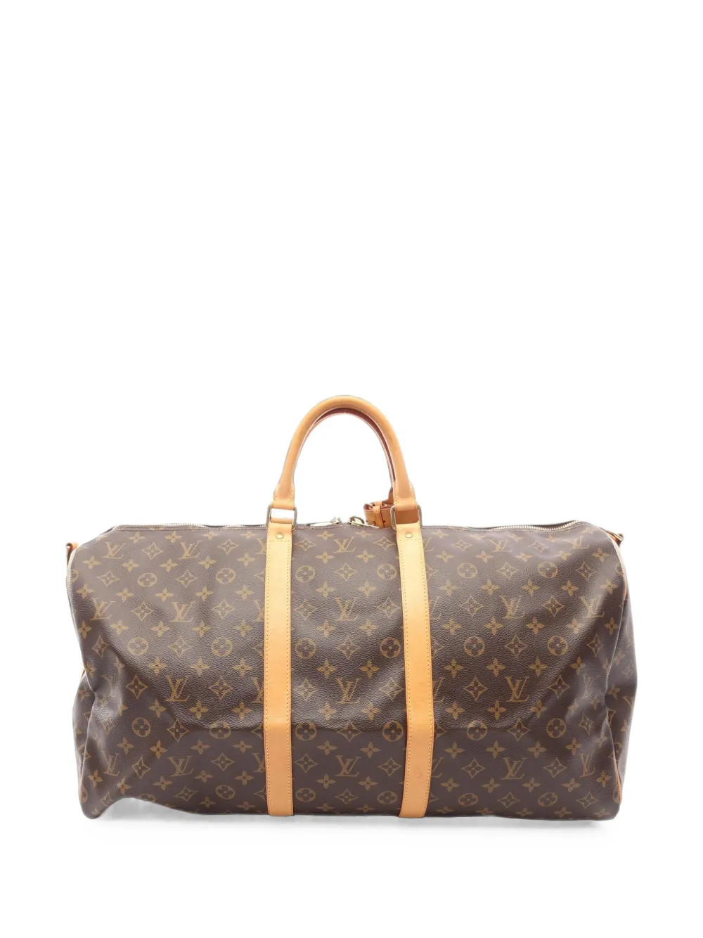 Louis Vuitton Pre-Owned 2006 Monogram Keepall 55 luggage bag - Braun