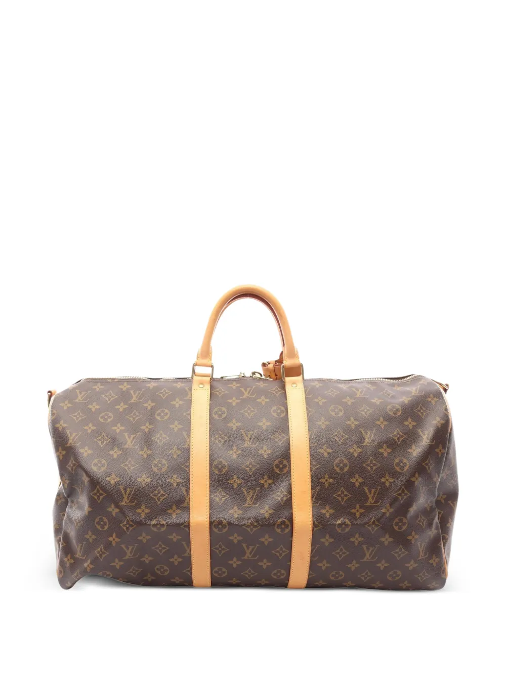 Louis Vuitton Pre-Owned 2006 Monogram Keepall 55 luggage bag - Braun
