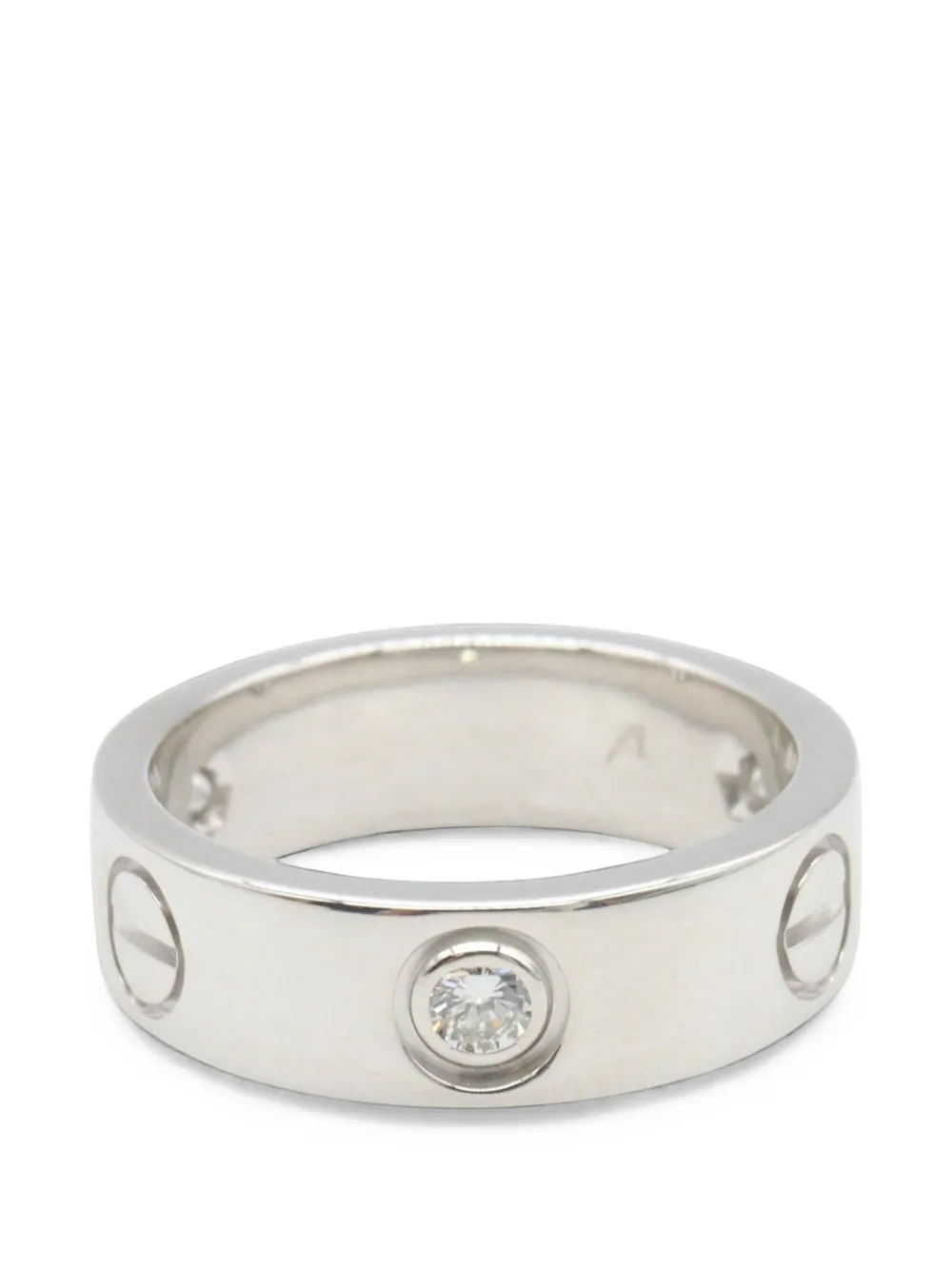 Cartier 2010s Love diamond ring - Argento