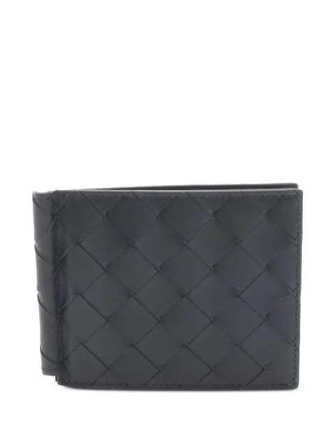 Bottega Veneta Pre-Owned 인트레치아토 머니클립 2단 지갑