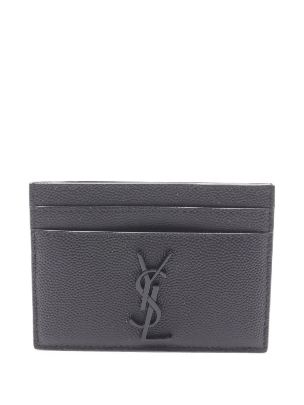 Saint Laurent Pre-Owned Cassandre card case - Schwarz