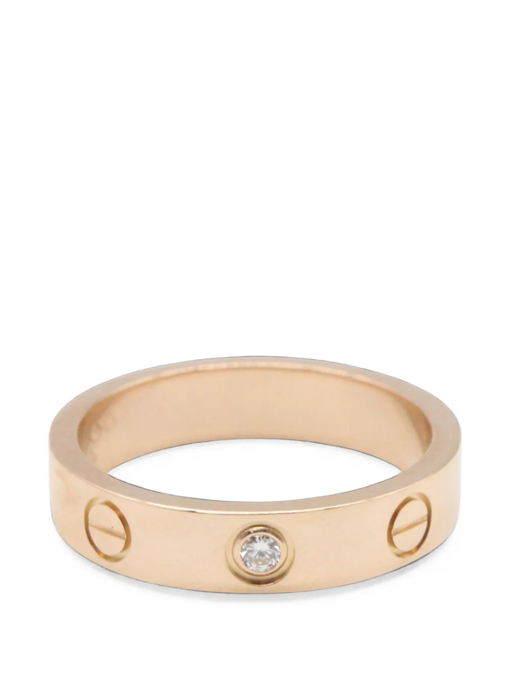 Cartier 2010s mini Love diamond ring - Rosa