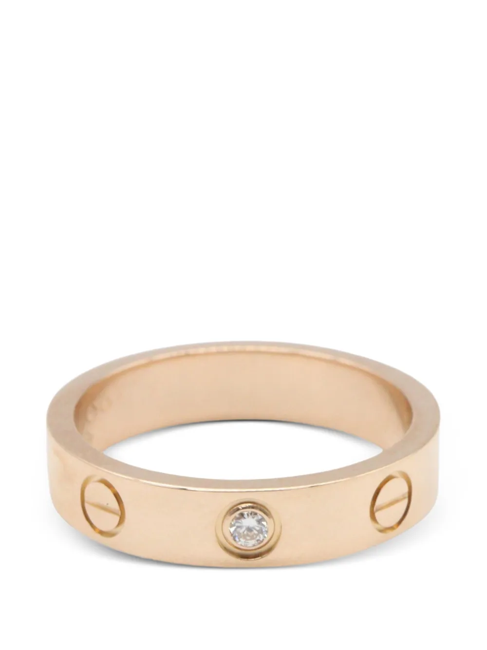 Cartier 2010s mini Love diamond ring - Rosa