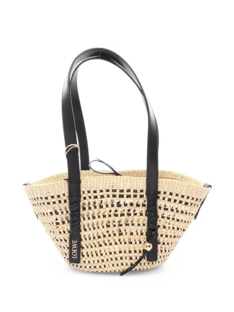 Loewe Pre-Owned 2020s Paula's Ibiza braided basket tote bag