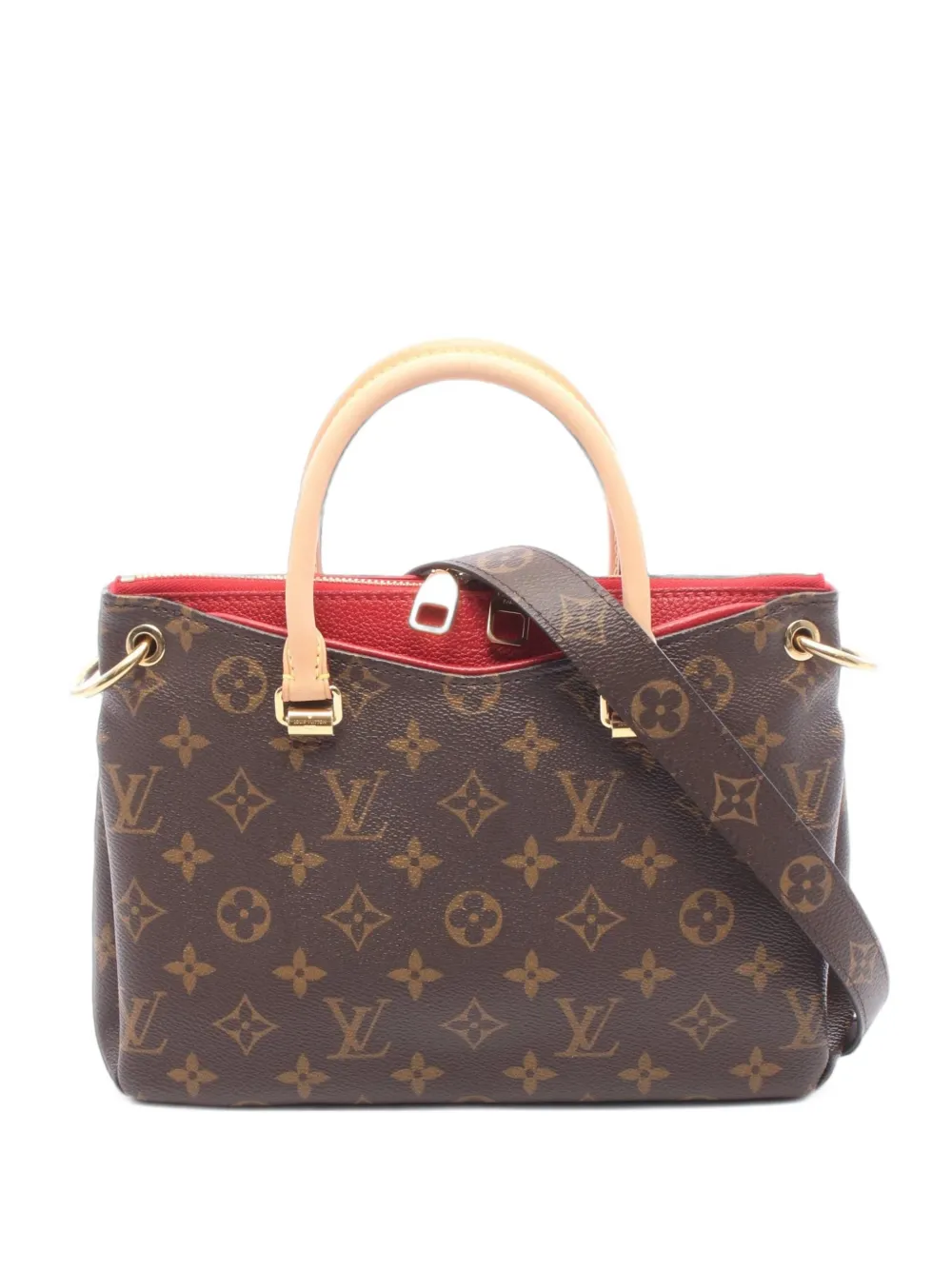 Louis Vuitton Pre-Owned 2019 Pallas BB Monogram tote bag - Marrone