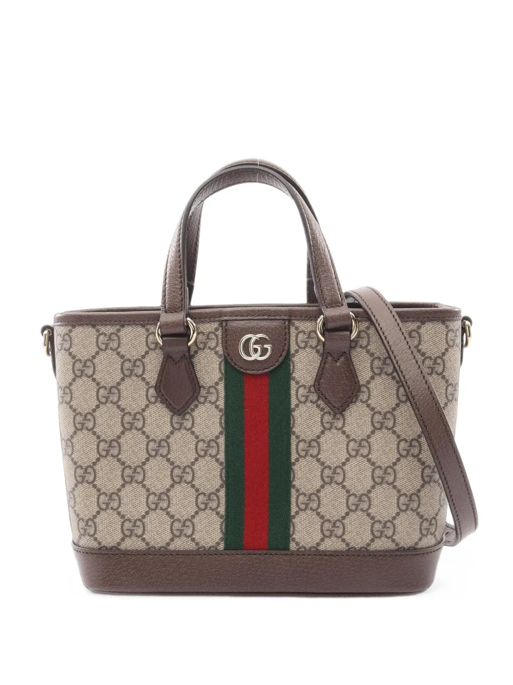 Gucci Pre-Owned 2020s small Ophidia GG Supreme tote bag - Toni neutri