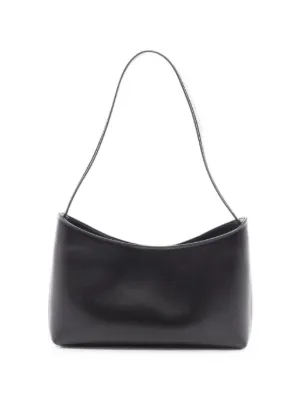 The Row Pre-Owned 2000-2026 Leather Half Moon Shoulder Bag | Black