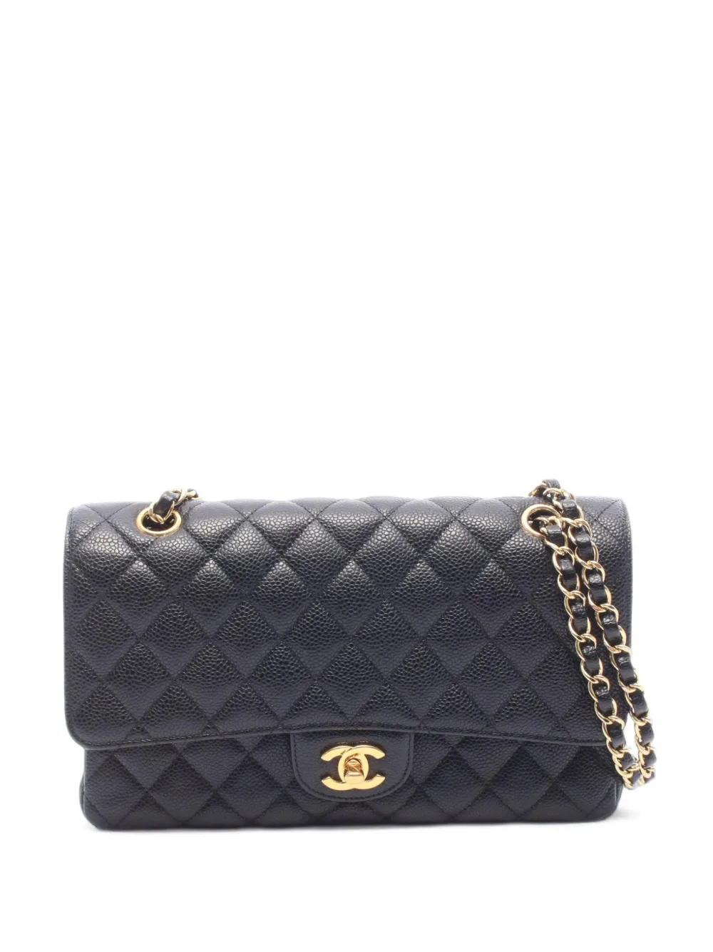 CHANEL Pre-Owned 2014 Matelassé Caviar shoulder bag - Nero