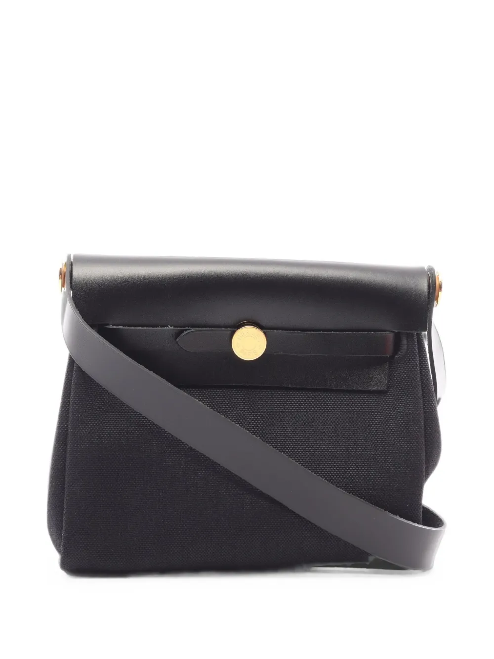 Hermès Pre-Owned mini Herbag Zip shoulder bag - Nero