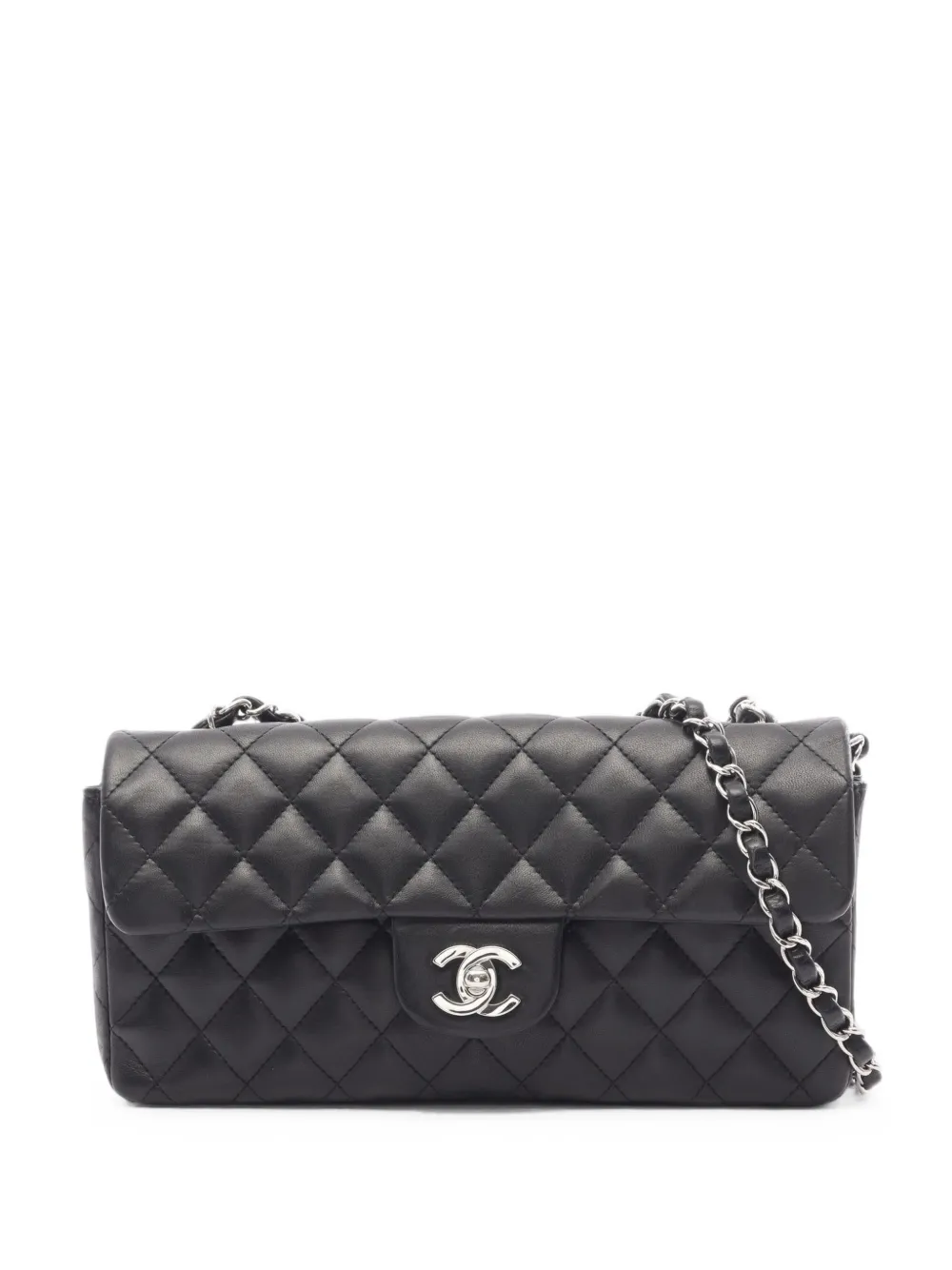 CHANEL Pre-Owned 2005-2006 Matelassé chain shoulder bag - Nero
