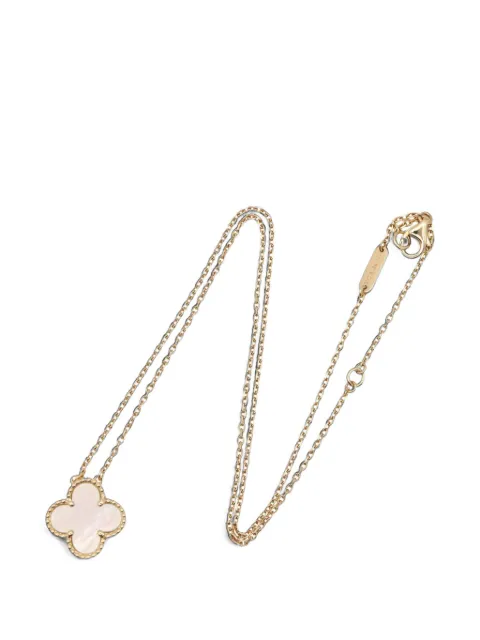 Van Cleef & Arpels Pre-Owned 2010s Vintage Alhambra mother-of-pearl necklace