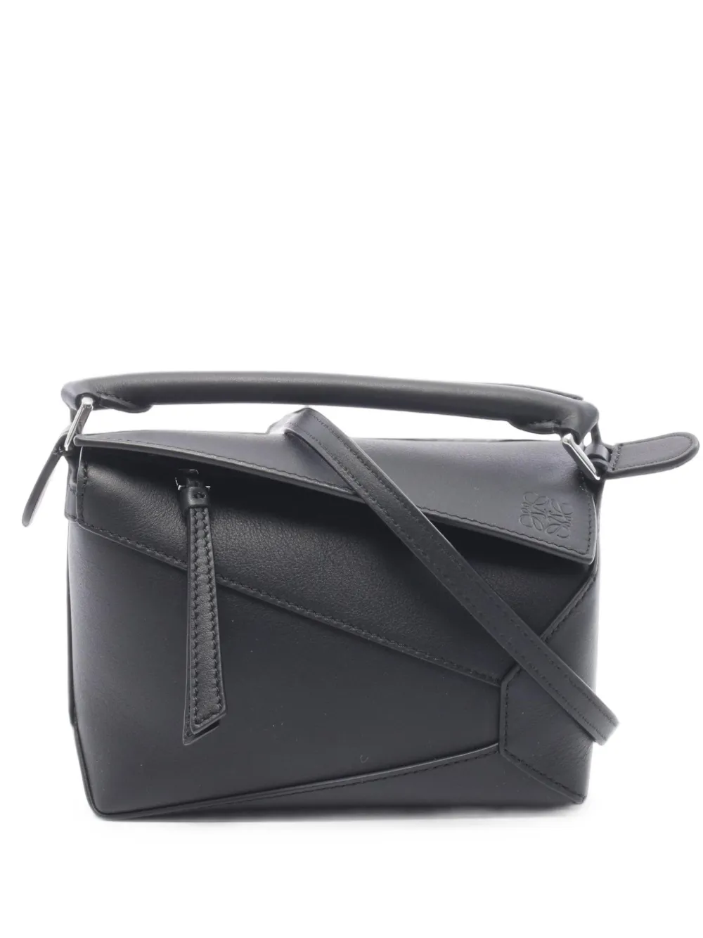 Loewe Pre-Owned Puzzle Edge mini bag - Schwarz