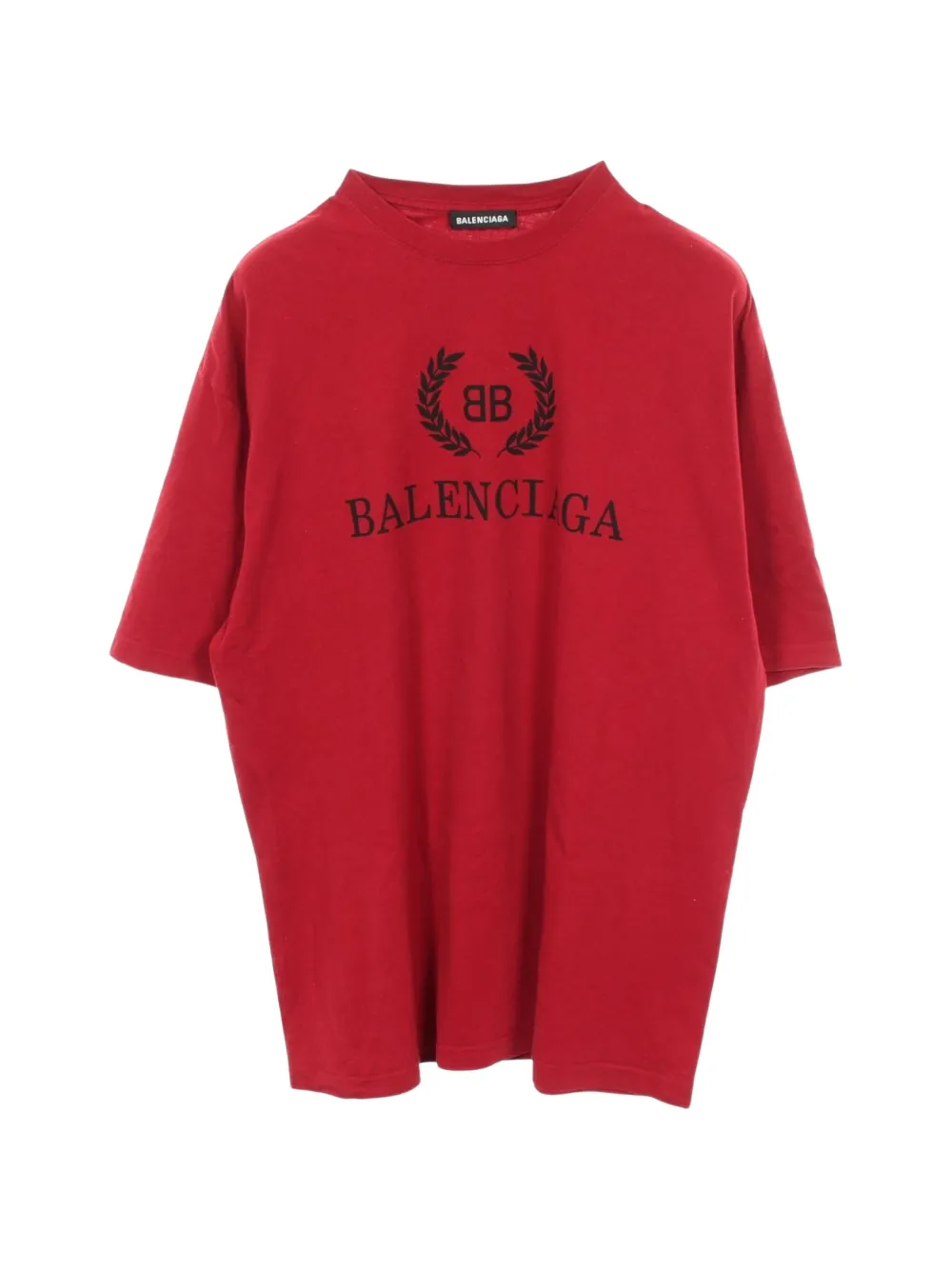 Balenciaga Pre-Owned 2010s logo print T-shirt - Rosso