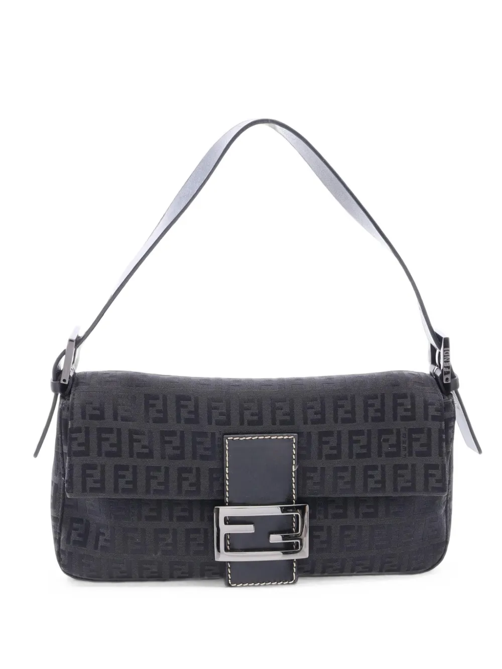 Fendi Pre-Owned 2010s Mamma Baguette Zucchino shoulder bag - Schwarz