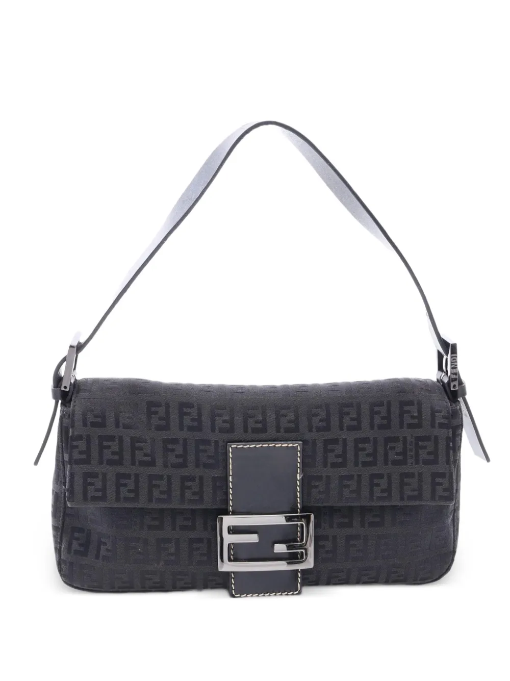 Fendi Pre-Owned 2010s Mamma Baguette Zucchino shoulder bag - Nero