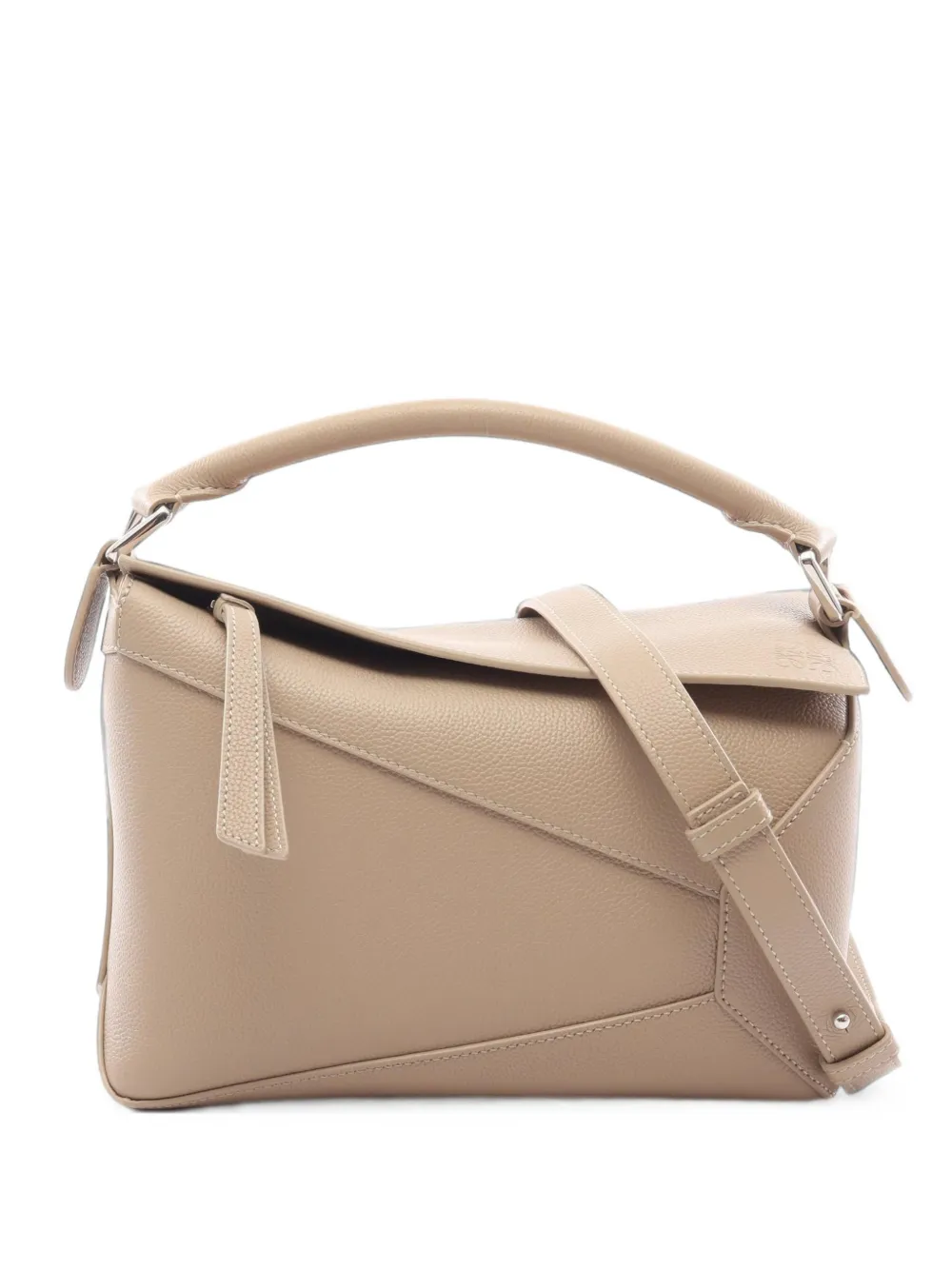 Loewe Pre-Owned Borsa a spalla Puzzle Edge piccola - Toni neutri